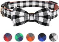 🐶 vaburs dog bow tie collar: stylish, comfortable, and adjustable logo