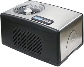 img 4 attached to 🍨 Whynter ICM-15LS Stainless Steel Ice Cream Maker with Built-in Compressor - 1.6 Quart Capacity, LCD Digital Display, Timer - No Pre-Freezing Required - Multi-Functional, One Size