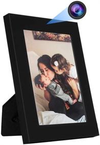 img 4 attached to Home Security Camera: KAMRE Hidden Spy Camera Photo Frame 960P, Mini Video Camera for Home and Office, No WiFi Function (32GB SD Card Included)