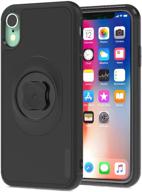 sincetop shockproof case with quick mount adapter for iphone 13 mini (5.4') - easily attach your cellphone to bike mounts, car phone holders, armbands, and belt clips logo