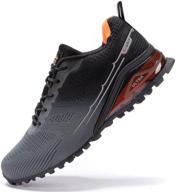 👟 kricely men's trail running shoes: fashionable hiking sneakers for cross training, tennis & casual outdoor walking logo