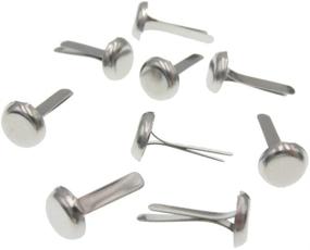 img 1 attached to ARTCXC 400Pcs 4Colors Fastener Scrapbooking