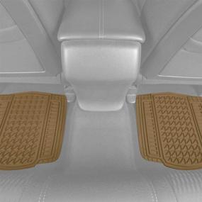 img 2 attached to Motor Trend Armor-Tech All Weather Liners: 4 Piece Set of Waterproof Heavy-Duty Floor Mats for Car, Truck, SUV & Van