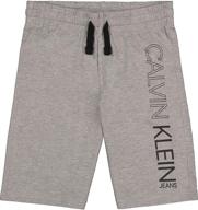 calvin klein waistband heather 16 boys' clothing at shorts logo