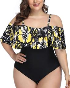 img 3 attached to Daci Swimsuits Shoulder Control Swimwear Women's Clothing in Swimsuits & Cover Ups