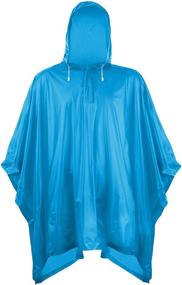 img 4 attached to Splashmacs Unisex Adults Plastic Poncho Women's Clothing for Coats, Jackets & Vests