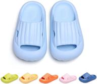 breathable boys' non-slip sandals with anti-collision protection logo