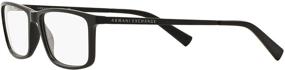 img 2 attached to Armani Exchange AX3027 Eyeglass 8078 55