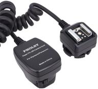 pholsy off-camera ttl flash sync cord - 6.5' (2 m) for olympus/panasonic cameras, replacement for olympus fl-cb05 logo