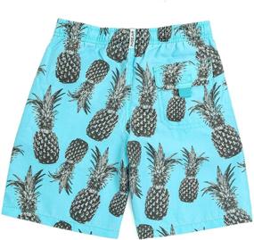 img 3 attached to 🍍 INGEAR Little Swimsuit Pineapple 14 Boys' Swimwear