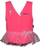 vizzy kidz флуоресцентный vizzyvest бабочки дизайн девочки одежда логотип