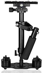 img 2 attached to 📸 Wondalu S40 15.8'/40CM Handheld Camera Stabilizer for DSLR Steadicam Canon Nikon GoPro AEE Video | Quick Release Plate Included