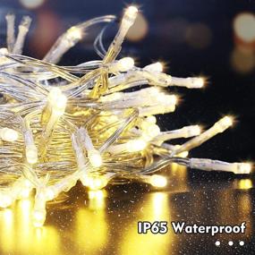 img 1 attached to LIGEDMAS 2 Pack 22.6Ft 66 Led Fairy Lights: 🎄 Battery Operated with Timer, 8 Modes, Waterproof Indoor/Outdoor Christmas Lights