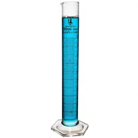 img 2 attached to Borosilicate Glass Graduated Cylinder by Karter Scientific 213I12