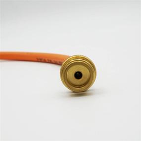 img 1 attached to 🔥 MAPP Gas Hose | Compatible with 14 oz MAPP or 16 oz Propane Tank (CGA 600 RH) | Enhanced SEO