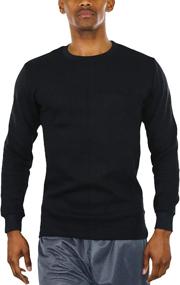 img 4 attached to 👕 Premium Waffle Thermal Long Sleeve Crewneck Shirt for Men - Heavy or Medium Weight Option by ToBeInStyle