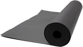 img 4 attached to 🔖 Recyclable Kraft Construction Paper Roll - 36 Inch x 100 Feet - Ideal for Moving, Bulletin Board Backing, and Paper Tablecloths