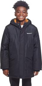 img 3 attached to Timberland Heavyweight Boys' Full Zip Puffer Jacket