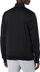 img 1 attached to Stylish and Functional: adidas Men's Essentials 3-Stripes Tricot Track Jacket