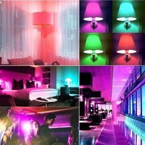 img 2 attached to 💡 Dimmable Candelabra Lights with Color-Changing Capability