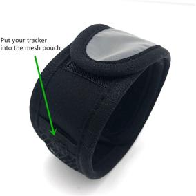 img 2 attached to ✨ Enhance Your Fitness Gear with Wanty Reflective Adjustable Wristband Arm Band for Fitbit and Garmin Fitness Bands