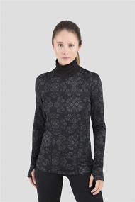 img 3 attached to 🐢 Terramar Cloud Nine Turtleneck for Women