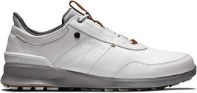 img 3 attached to Black FootJoy Men's Stratos Golf Shoes for Men - Enhance Your Performance