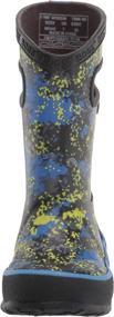 img 3 attached to Bogs Rainboot Rain Marble Print Boys' Shoes ~ Boots