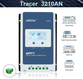img 3 attached to ⚡️ EPEVER MPPT Charge Controller 30A 12V/390W, 24V/780W, Common Negative Grounding, Maximum PV 100V LCD Display for Lead-Acid Sealed/Gel(AGM)/Flooded and Lithium Battery Charging (MPPT 30A)