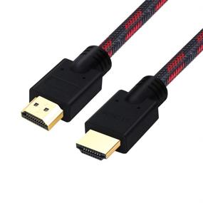 img 4 attached to 🔌 SHULIANCABLE HDMI Cable – 1080p, UHD, FHD, 3D, Ethernet, Audio Return Channel – Fire TV, HDTV, Xbox, PS3 (3Ft/1M)