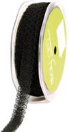 🎀 enhance your craft with may arts 5/8-inch wide black lace ribbon – a versatile choice! logo