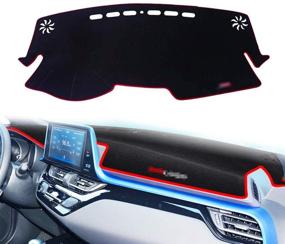 img 4 attached to PGONE Dashboard Console Protector Sunshield Interior Accessories