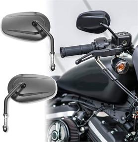 img 2 attached to Mirrors Sportster Tapered Style Motorcycle Heritage