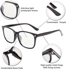 img 2 attached to Karsaer Progressive Multifocus Blocking Multifocal Vision Care and Reading Glasses