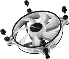 img 1 attached to 🌬️ Silent Operation Alert! Shadow Wings 2 120mm PWM White, BL089, High-performance Cooling Fan