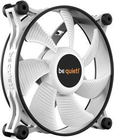 img 4 attached to 🌬️ Silent Operation Alert! Shadow Wings 2 120mm PWM White, BL089, High-performance Cooling Fan