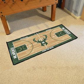 img 3 attached to FANMATS Milwaukee Bucks Nylon Runner Small: ФЛОРМАРТЫ Милуоки Бакс Нейлоновый бегунок малый.