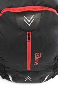 img 1 attached to 🏍️ Black/Red Waterproof Motorcycle Backpack - Raider BCS-11 Elite Premium Helmet Storage Laptop, Travel, Work Cycling