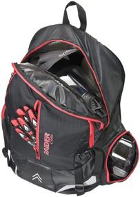 img 3 attached to 🏍️ Black/Red Waterproof Motorcycle Backpack - Raider BCS-11 Elite Premium Helmet Storage Laptop, Travel, Work Cycling