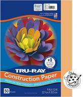 📚 tru-ray construction paper tan - buy 9" x 12", 50 sheets logo