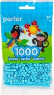 🔵 sky blue perler fuse beads for crafts - 1000pcs, 1000 count logo