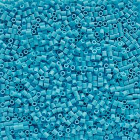 img 1 attached to 🔵 Sky Blue Perler Fuse Beads for Crafts - 1000pcs, 1000 Count