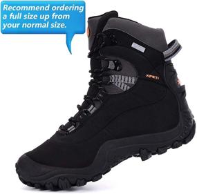 img 3 attached to 🥾 XPETI Women's Thermator Mid High-Top Waterproof Hiking Outdoor Boot" - "XPETI Women's Thermator Mid Waterproof Hiking Outdoor Boot