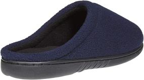 img 3 attached to 👦 Black Boys' Fleece Slippers with Skysole's Rugged Outsoles - Shoes & Slippers