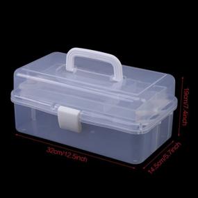 img 3 attached to Multifunction Transparent Organizer Container Thickened