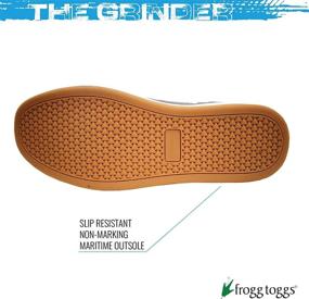 img 2 attached to FROGG TOGGS Men's 🐸 Grinder Waterproof Slip-Resistant Deck Shoe