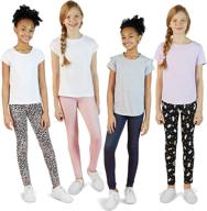 👖 vigoss leggings: stretchy and stylish patterns for girls' clothing logo