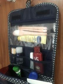 img 2 attached to Portable Cosmetic Organizer Multifunction Toiletry Travel Accessories