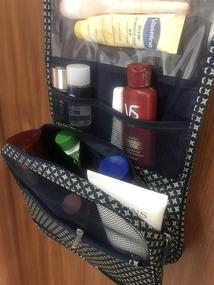 img 1 attached to Portable Cosmetic Organizer Multifunction Toiletry Travel Accessories