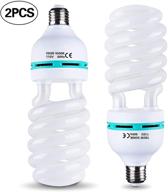 enhance your photography with slow dolphin photo cfl full spectrum light bulb, 2 x 105w 5500k cfl daylight! perfect for photography & video studio lighting - (2 packs) logo